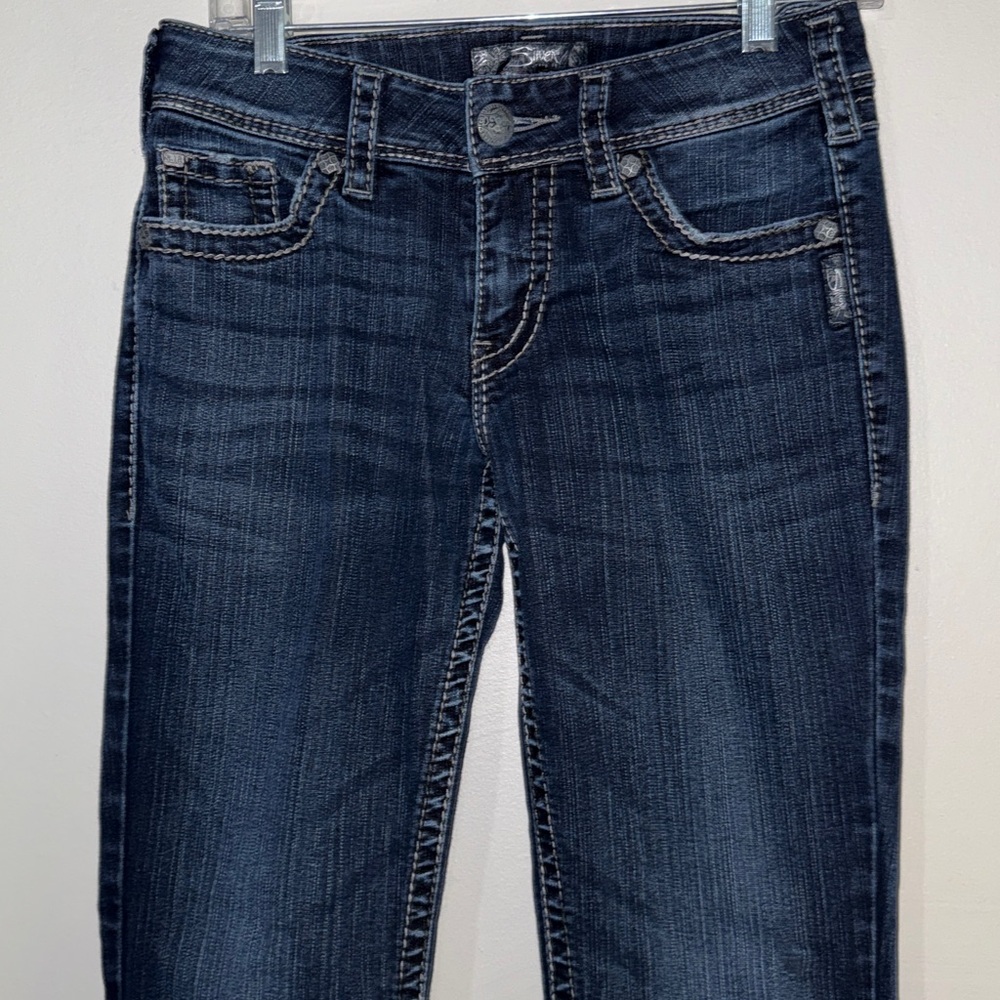 Silver Jeans Suki Surplus Indigo Denim - Picture 6 of 11